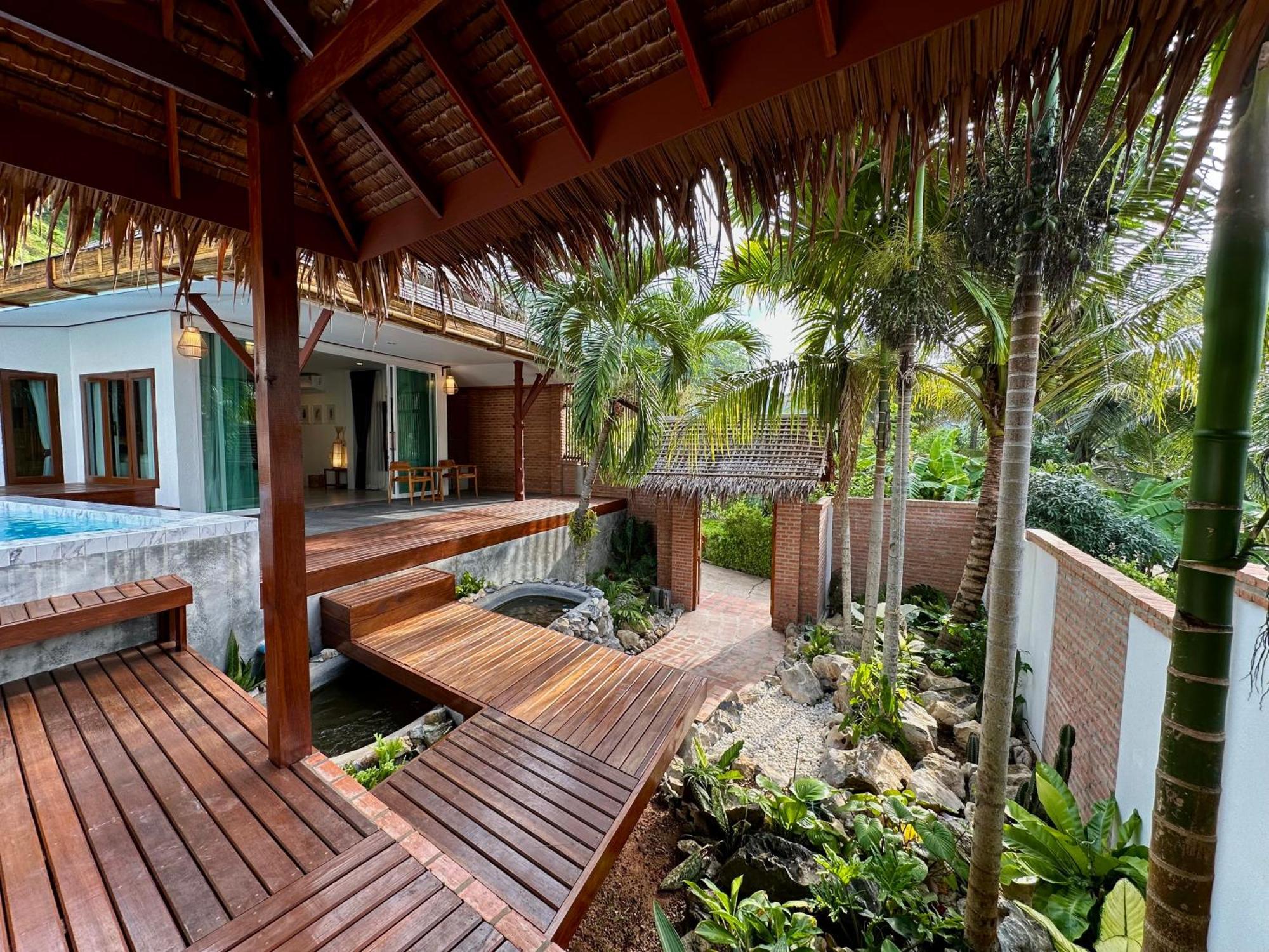 Baan Phuvara Retreat - Romantic Jacuzzi Mountain View Villas Ao Nang Zimmer foto